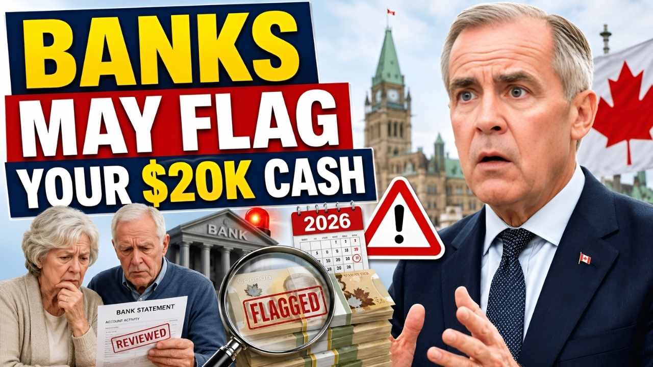 Canada Banking Alert: Why Keeping $20,000 Cash in 2026 Could Get You Flagged