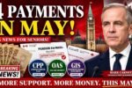 May 2026 Benefits Update: CPP, OAS, GIS & More for Seniors