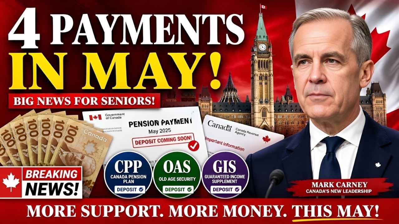 May 2026 Benefits Update: CPP, OAS, GIS & More for Seniors