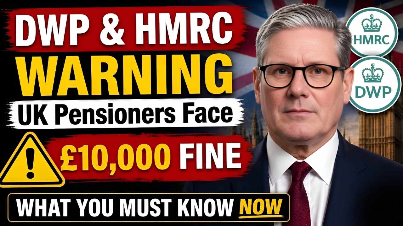 UK Pensioners Alert: DWP & HMRC Bank Checks May Trigger £10,000 Fine