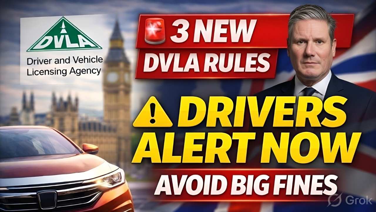 DVLA Breaking Update 2026: 3 New Driving Rules Announced