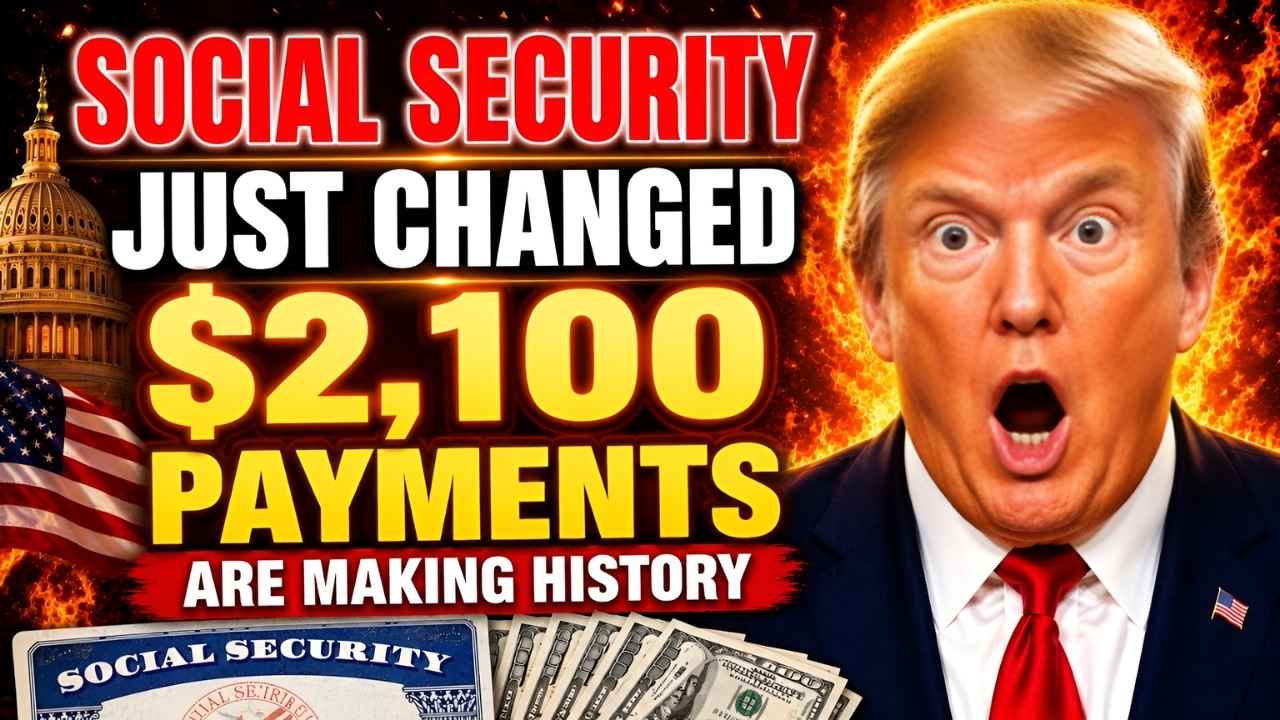 Social Security Announces Historic $2,100 Payments – Major Changes Reshape Benefits
