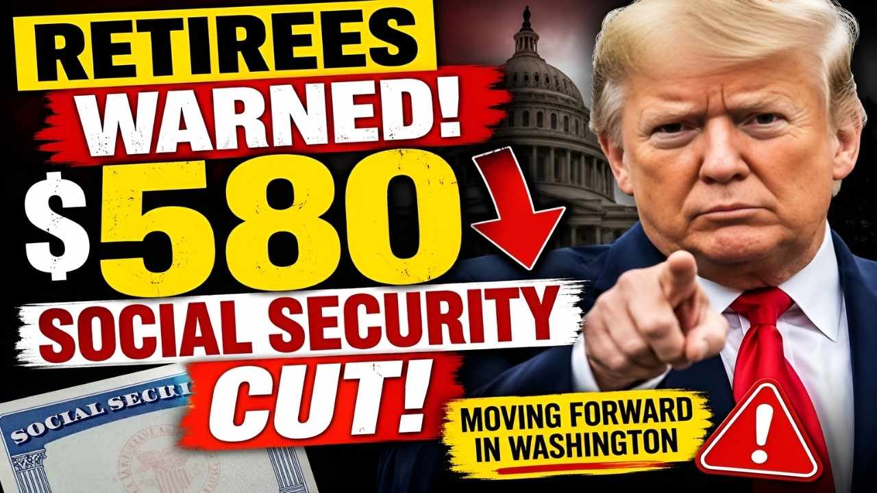 Retirees Shocked: $580 Social Security Cut Moves Closer in Washington