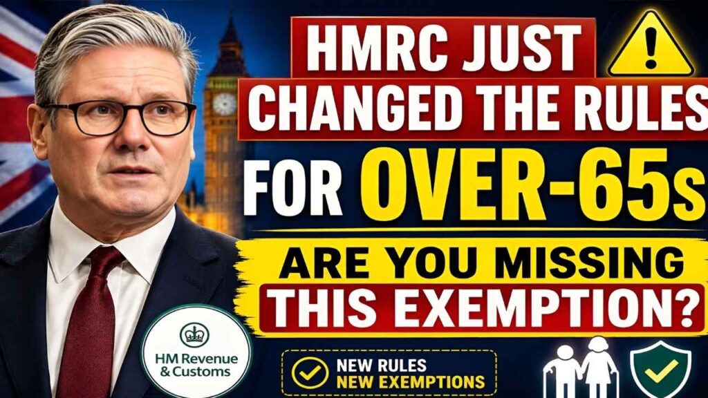 HMRC Just Changed the Rules for Over‑65s – Are You Missing This Exemption?