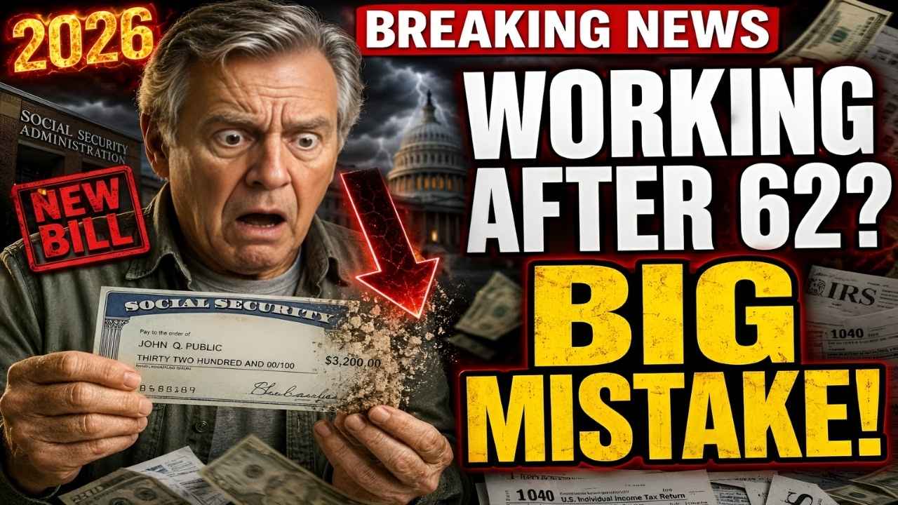 Working After 62? Big Social Security Mistake – 2026 Hidden Penalty Explained