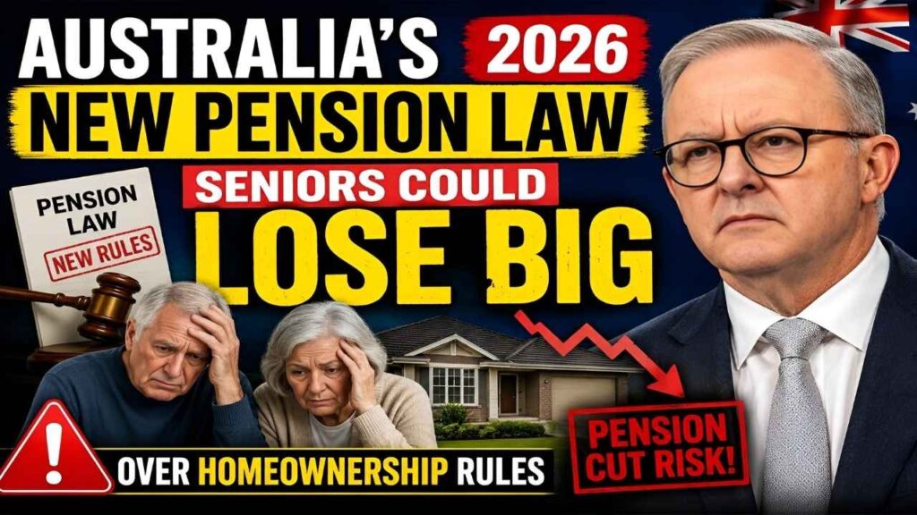 Australia Pension Law 2026 – New Homeownership Rules Could Impact Seniors’ Benefits