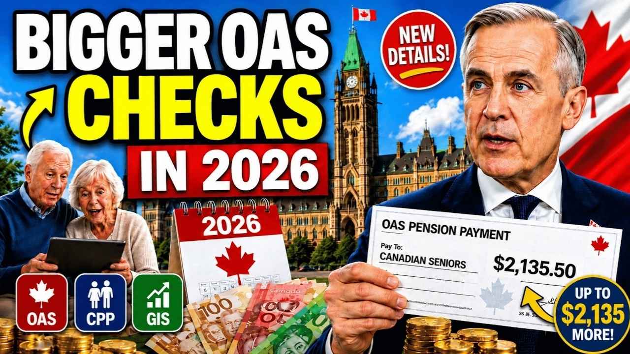 Canada OAS Update 2026: Bigger Pension Checks Coming for Canadian Seniors