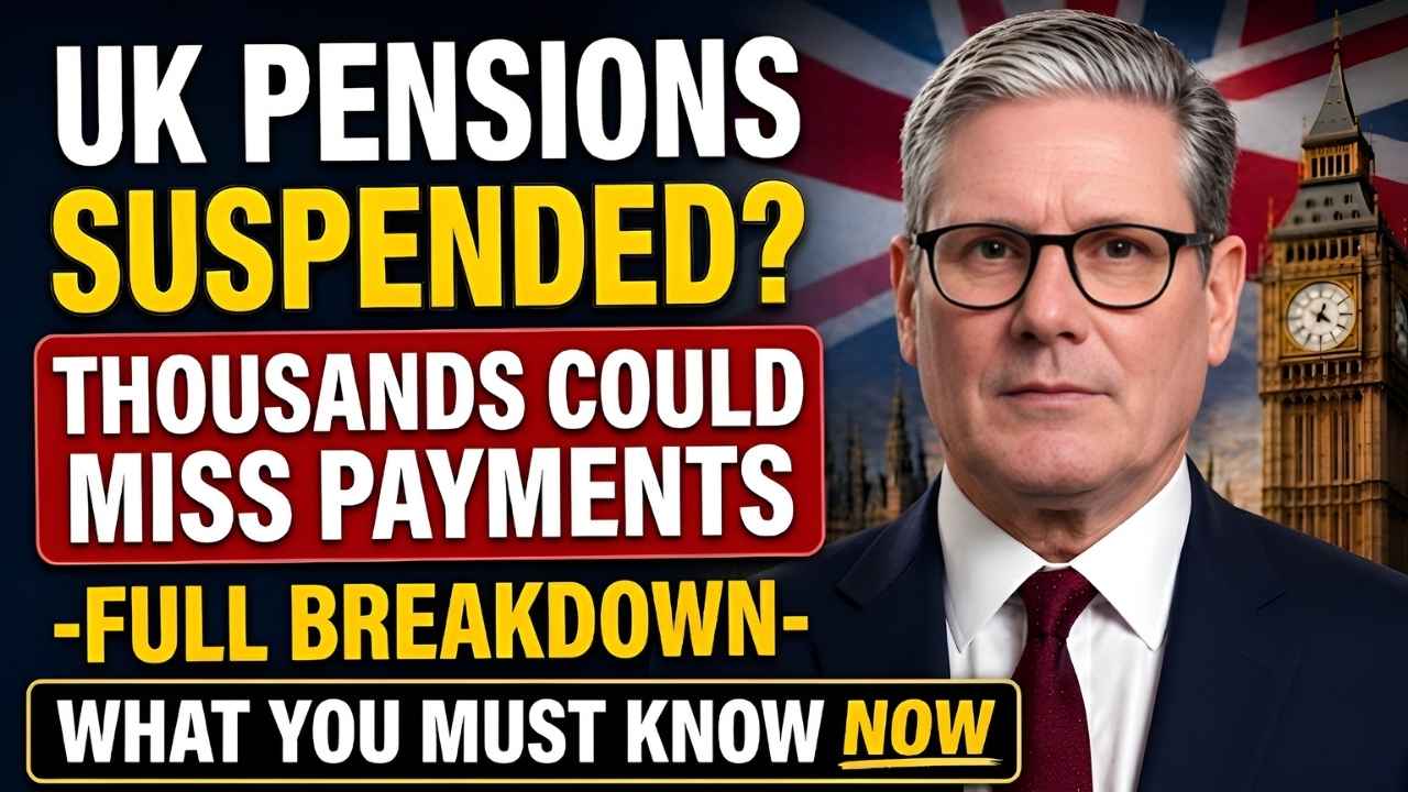 UK Pensions 2026 Suspension: Thousands Risk Missing Payments – Full Analysis