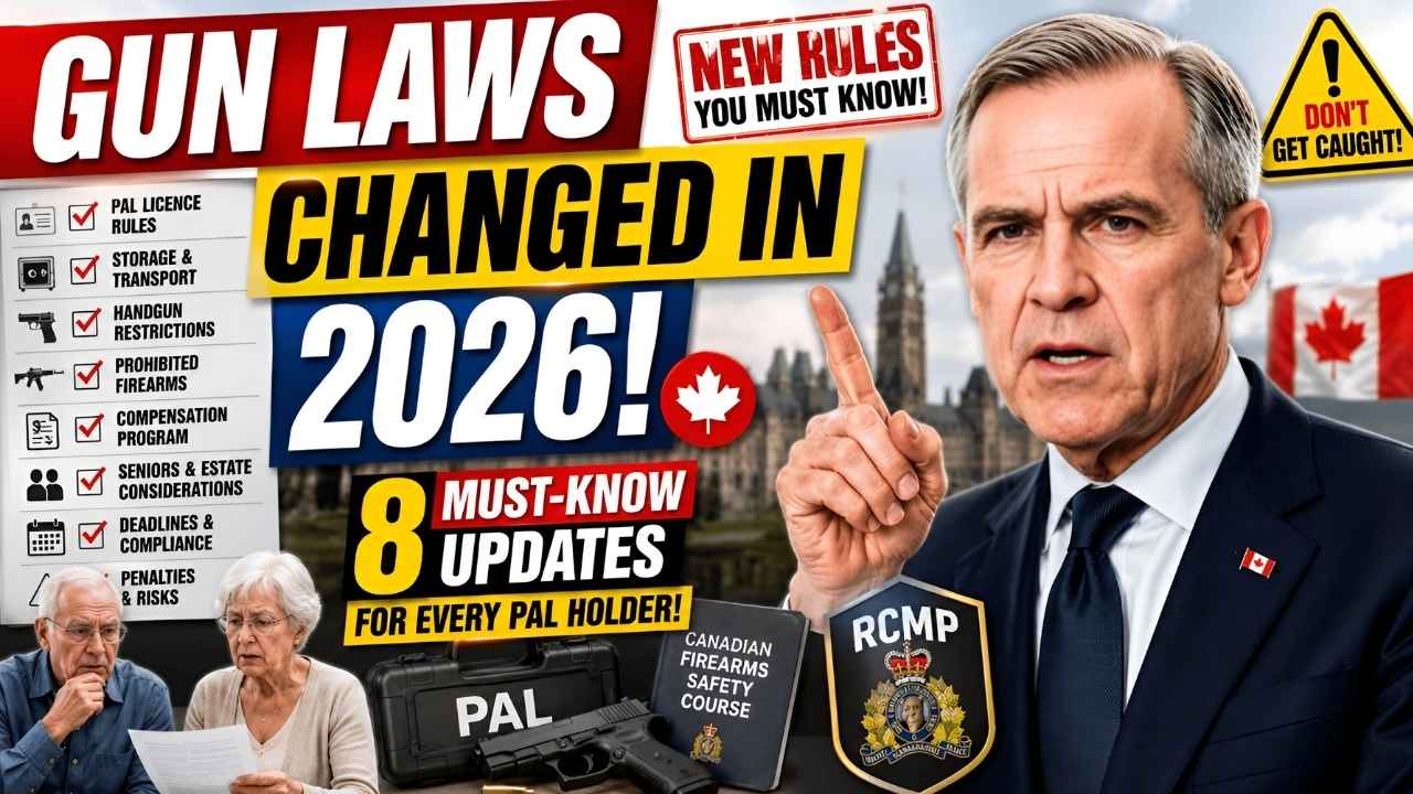 Canada Gun Laws Changed in 2026 – 8 Things Every PAL Holder Must Know