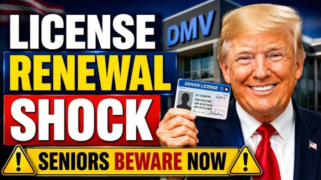 New DMV Rule for Drivers 60+: Seniors Must Know Before Renewing Licenses