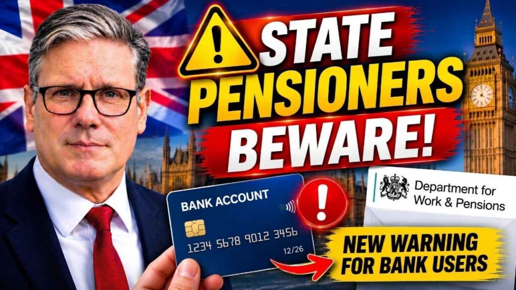 State Pensioners Beware: New Bank Account Warning Could Affect Your Payments