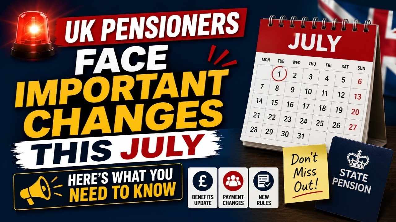 UK Pensioners Face Big Changes This July — What You Must Know
