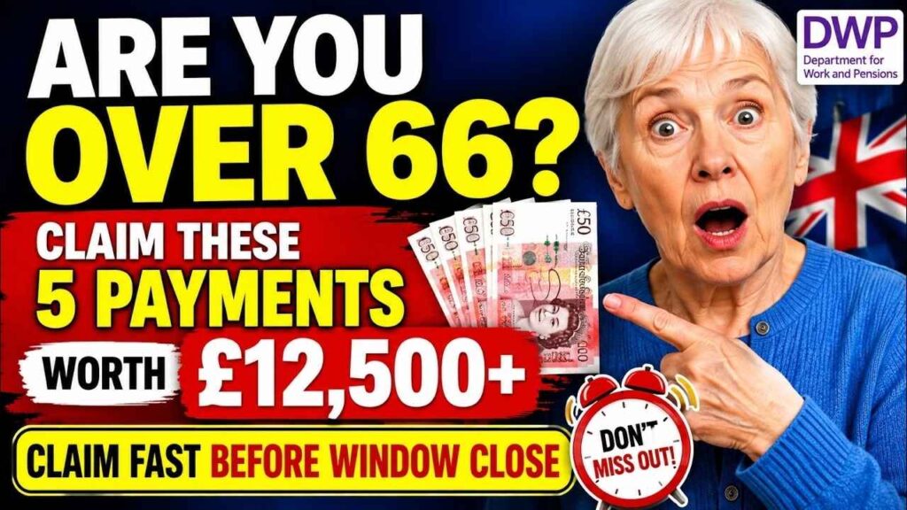UK Pensioners £12,500 DWP Payment 2026: Check Hidden Payouts, Eligibility & Claim Process